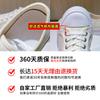 Canvas little white shoes women's 2025 spring new thick-soled heightening single shoes women's versatile big head shoes casual flat-soled women's shoe
