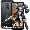 DOOGEE Blade 10 Pro Energy Smartphone 32Go+256Go Écran 6.56" HD+ 90Hz Telephone Portable Incassable 6150mAh 50MP Dural SIM/NFC Noir