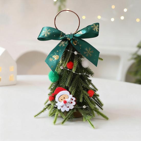 Christmas Tree Decoration Small Artificial Pine Tree Hanging Ornaments