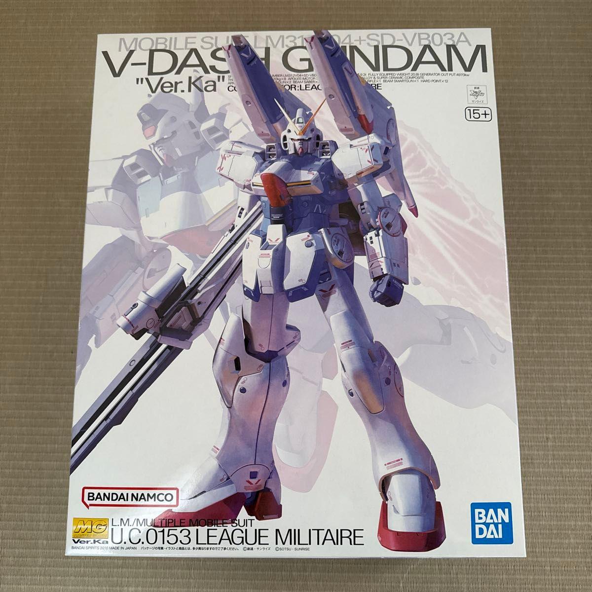 Б/у MG V Dash Gundam Ver.Ka Gunpla Master Grade Нераспечатанный