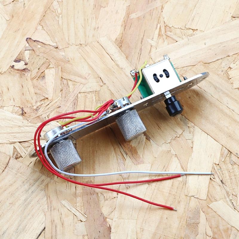 Prewired Guitar Switch Control Plate 3 Way Wired Loaded Control Plate with Switch Knob for Electric Guitar Playing Part