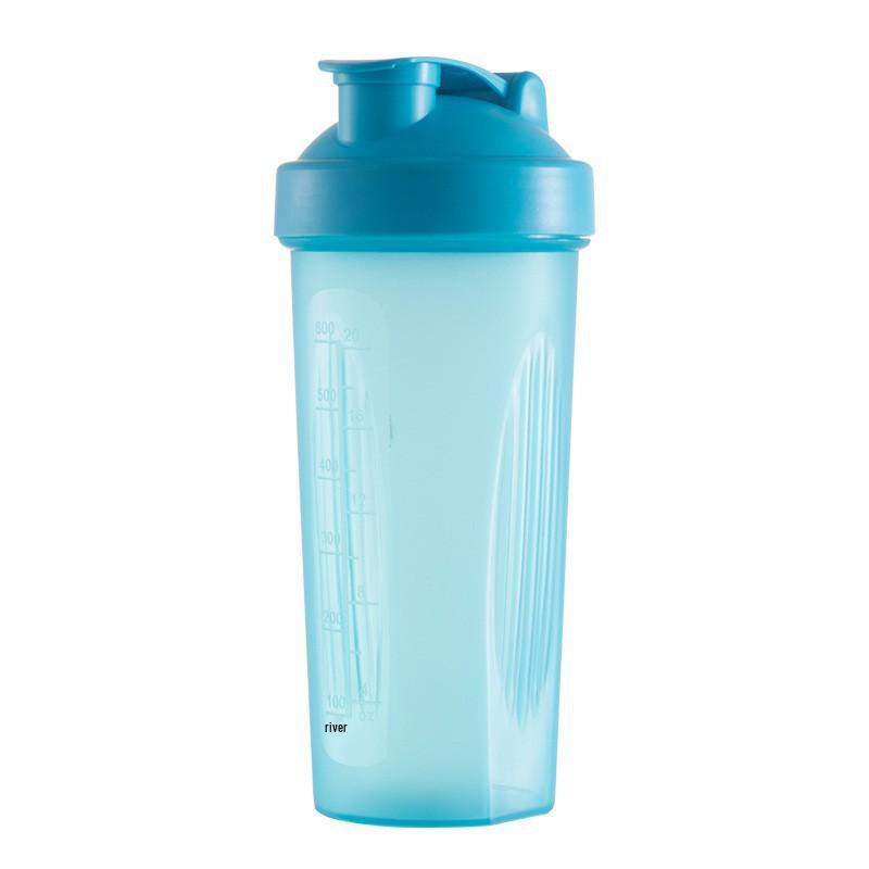 600ML Gym Shaker Bottle - Large Capacity for Protein Shakes & Smoothies, Customizable Logo, Portable Plastic Water Bottle