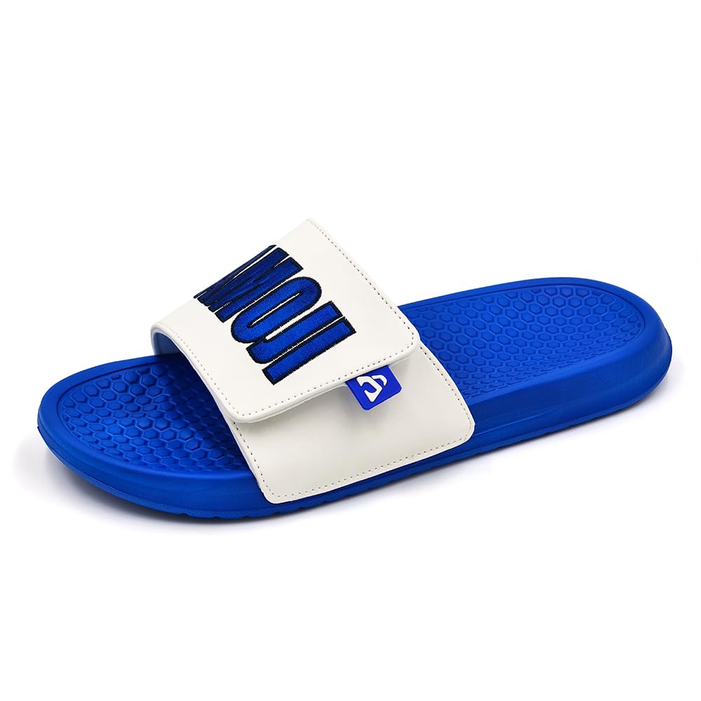 

Amozi Shower Slide Balcony Sports Magic Beach Adjustable Velcro Gym Room Summer Indoor and Outdoor SS1805 Size Men s Sandals, Women s Slippers,