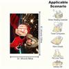 Red Hero Suit with Sparkling Lights Blanket Flannel Throw Blanket for Sofa, Bed, Travel, Camping, Office, Couch, Chair