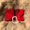 Removable Collars For Women  Vintage Zipper Fake Collar Women Detachable Collars Stand Women Shirt False Collars Nep Kraagie