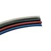 4M AN3 Motorcycle Braided Stainless Steel + PVC + Nylon Brake Line Hose Fluid Hydraulic Hose Dirt Bike Gas Oil Fuel Tube Pipe