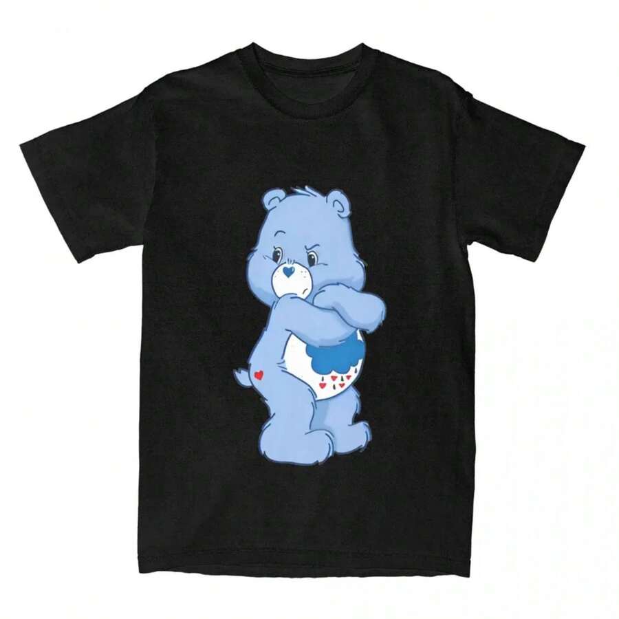 

Care Bea-Rs Bears T Shirt Versatile Amusing O-Neck Vintage Unisex T-Shirt S
