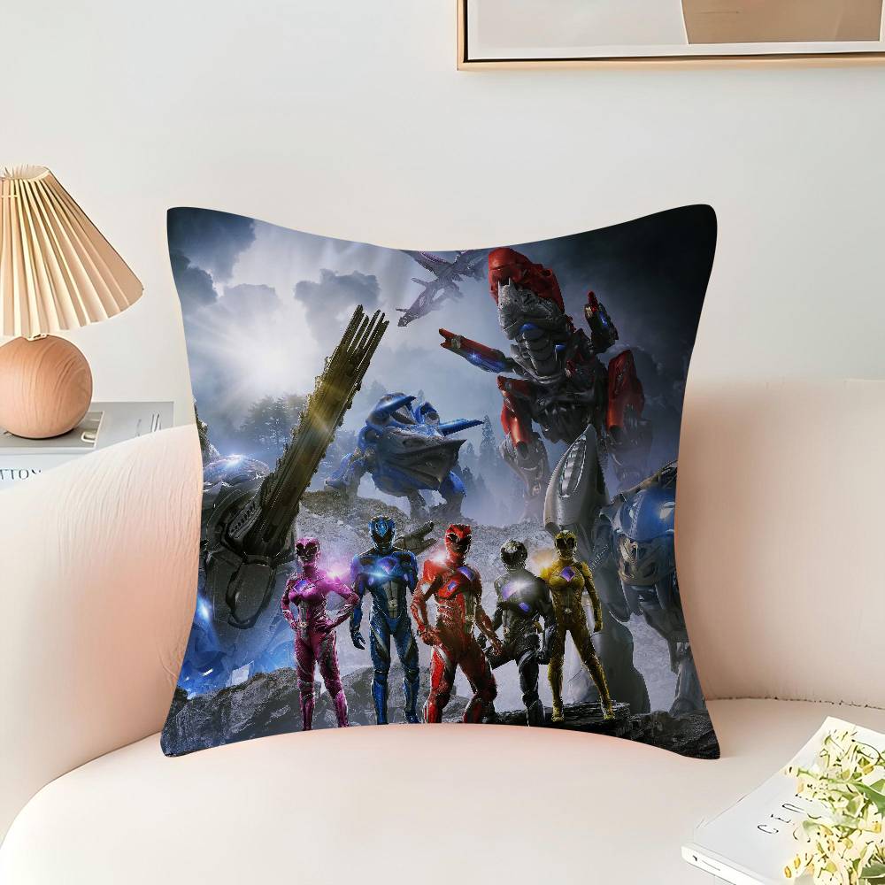 COOl Power R-Rangers Pillow Gift Home Office Decoration Bedroom Sofa Car Cushion Cover case 45x45