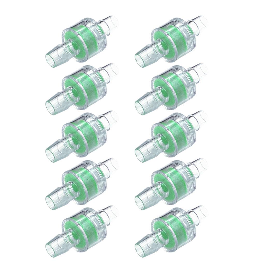 10PCS Fish Tanks Water Pump Check Valve Set NonReturn Aquarium Filter Tube Connectors Joint Check Valves for Fishtank