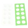 Ravioli Maker Press 10 Holes Iron ABS Durable Square Ravioli Maker for Home Dumpling Making Green