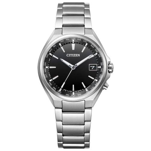 

CITIZEN ATTESA Eco-Drive Radio Watch (Silver / Business / Waterproof / Men s) CB1120-50E Direct Flight Citizen Radio Solar