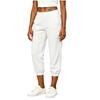 Women Loose Fit Drawstring Waist Casual Pants with Pockets Elastic Ankle Cuffs Cotton Linen for Everyday Wear
