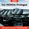 For HONDA Prologue 2025 Auto Transparent TPU Protective Film Car Interior Central Control Navigation Panel Sticker