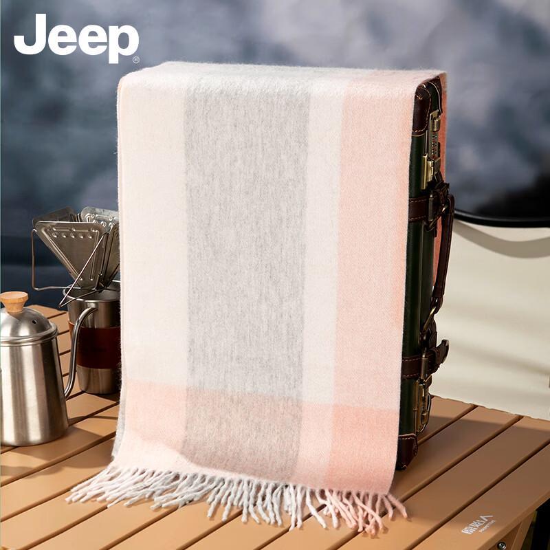 JEEP Women's Pure Wool Autumn Winter Shawl