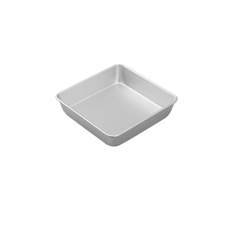 

4/6/8Inch Square Cake Tins 3 Layers Angel Food Cake Pan Aluminum Square Baking Pans Baking Mold