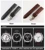 23mm Σειρά COUTURIER T035617A T035439A Ασημένια αγκράφα πεταλούδα + Γνήσιο δέρμα με κυρτή άκρη Βραχιόλι με λουράκι ρολογιού για T035