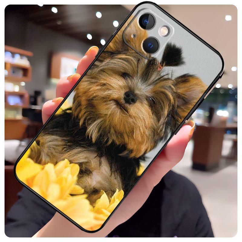 Mini Yorkshire Terrier Case For iPhone 14 Pro Max 16 15 11 12 13 17 Pro Max mini 15 16 Plus 16e 17 Air Phone Cover