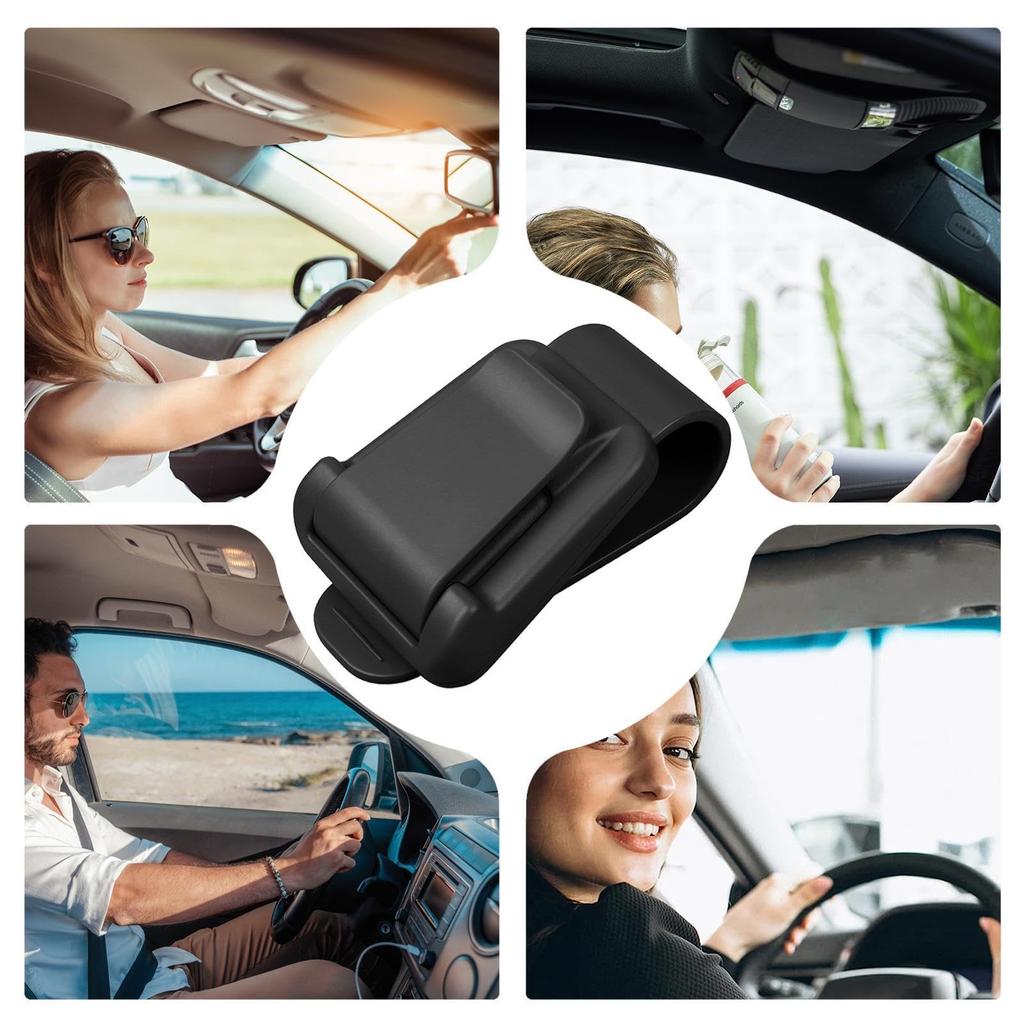 Sunglasses Holder for Car Visor, Glasses Holder for Car - Glasses Car Clip |