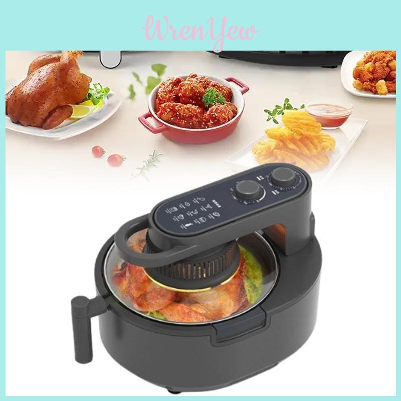 Air Fryer 10l Large Capacity Hot Air Circulation Household Breakfast Oven For Family Cooking