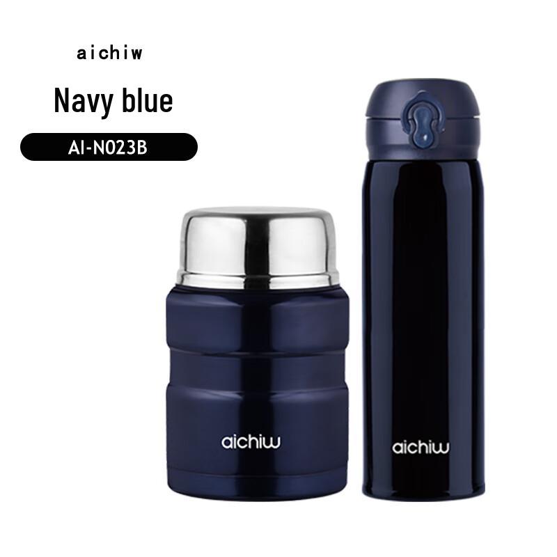 Aiqiwu AI-N023 Insulated Travel Tumbler and Food Jar Set