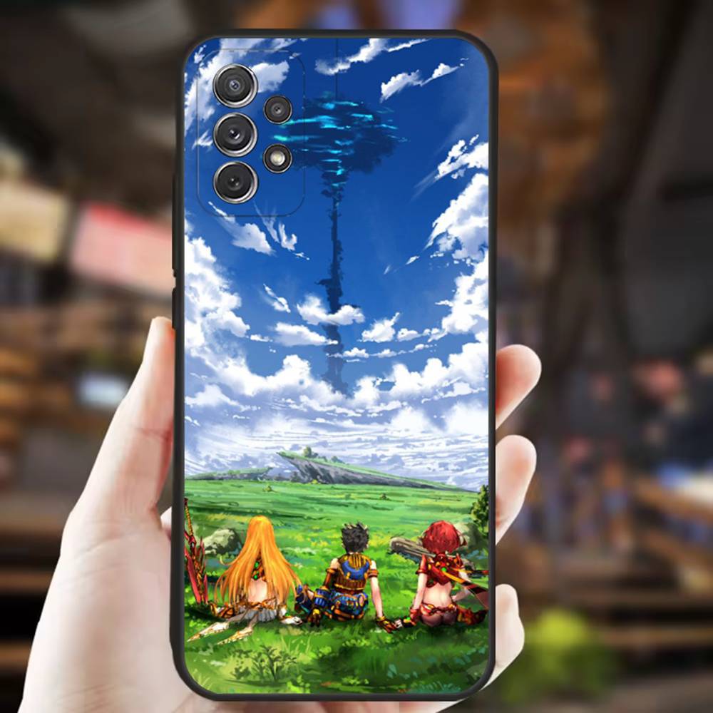 Xenoblade Chronicles Phone Case For Samsung S25,S24,S21,S22,S23,S30,Ultra,S20,Plus,Fe,Lite,Note,10,9,5G Black Cover