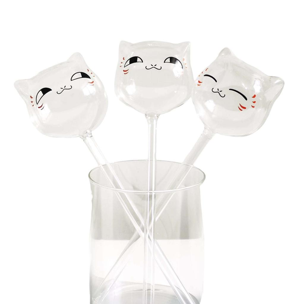 Automatic Plant Watering Bulbs Cat Shaped Self Watering Globes Devices Clear Glass Plant Water Bulbs Plant Self Watering System