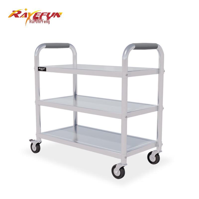 Rui Yifeng Stainless Steel Mobile Kitchen Serving Cart