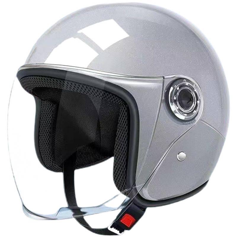 Universal All-Season Motorcycle & Electric Scooter Helmet: Warm, Cute, Double Ear Design for Men & Women