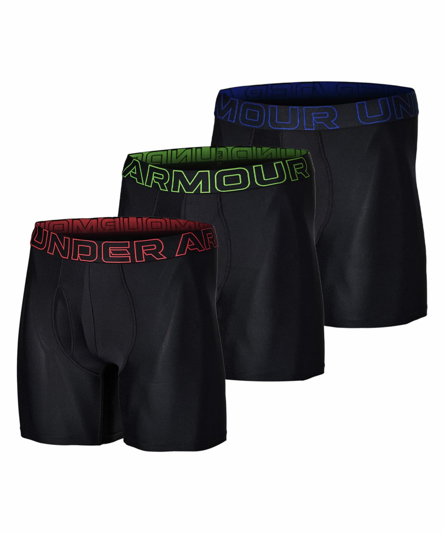 

A M UA Perf Tech 6in 1387414 Black Black Lava Red L [Under Armor] (005)
