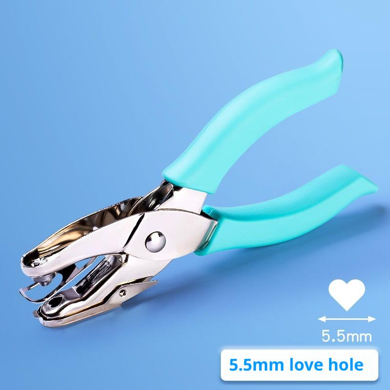 1 Pc Metal 1.5/6mm Pore Diameter Punch Pliers Single Hole Puncher Hand Paper Scrapbooking Punches 1-8 Pages Paper Hole Puncher