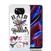 Hair Stylist Scissors Brush Phone Case For Xiaomi Poco X6 X5 X7 X4 X3 Nfc F6 F5 Pro F4 Gt F3 M5 M5S M4 M3 Art Customized Coque X