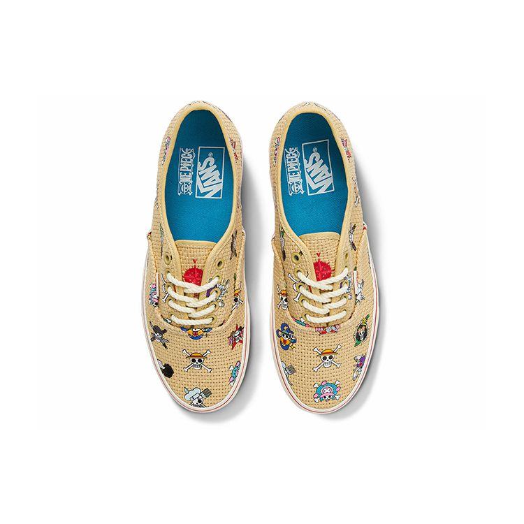 One Piece x Vans Authentic Slamák Unisex Tenisky Hnědé VN0A5JMPKKK