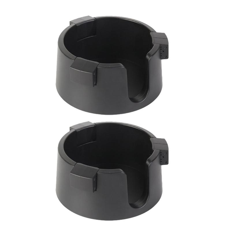 

Anti Spill Cup Coaster Plastic Material Fixed Cup Rack Perfect for Drinks 1 чёрный