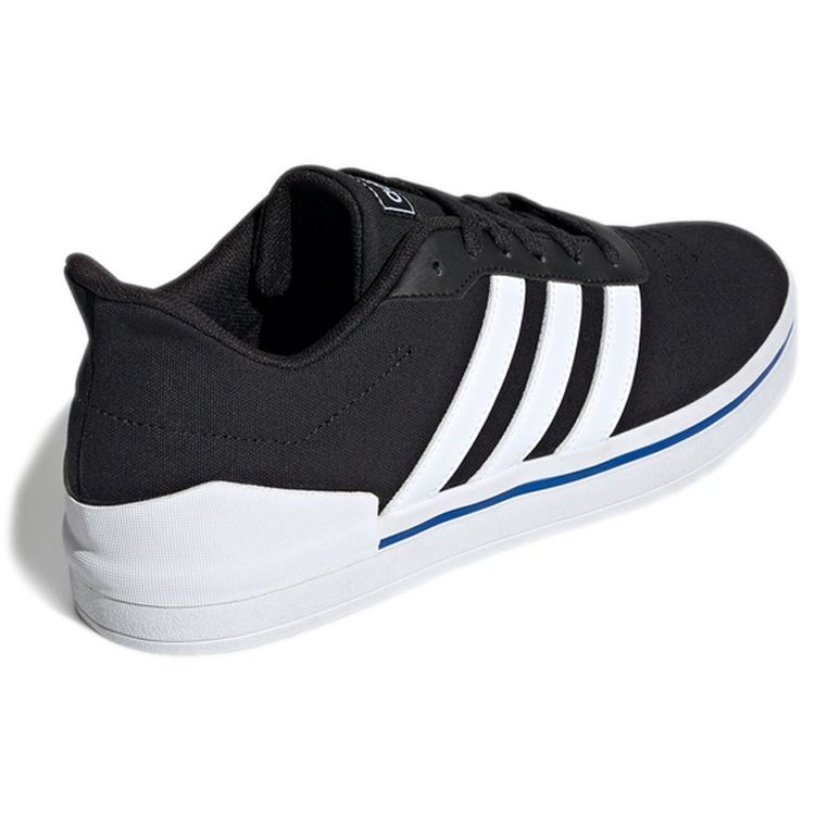 Adidas Neo Heawin Comfortable Non-Slip Low-Top Skate Shoes Men Sneakers Black White Blue EE9726