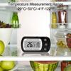 Digital Refrigerator Freezer Thermometer Large LCD Waterproof Mini Thermometer Magnetic Back& Hook for Kitchen Home Restaurant