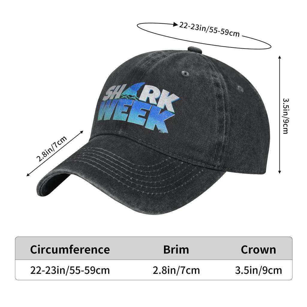 Shark Lover 2025 Ocean Casual Baseball Cap Sun-Proof Outdoor Gym Snapback Cap Couple Women Funny Baseball Caps