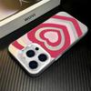 Stacking Love Hearts Phone Max For iPhone 16 Pro 15 14 13 12 11 Case Funda Bumber Coque