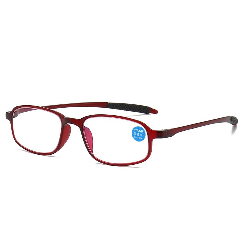 Gafas de Lectura Plegables TR90 con Bloqueo de Luz Azul y Fundas para Usuarios de Mediana Edad y Mayores a la Moda