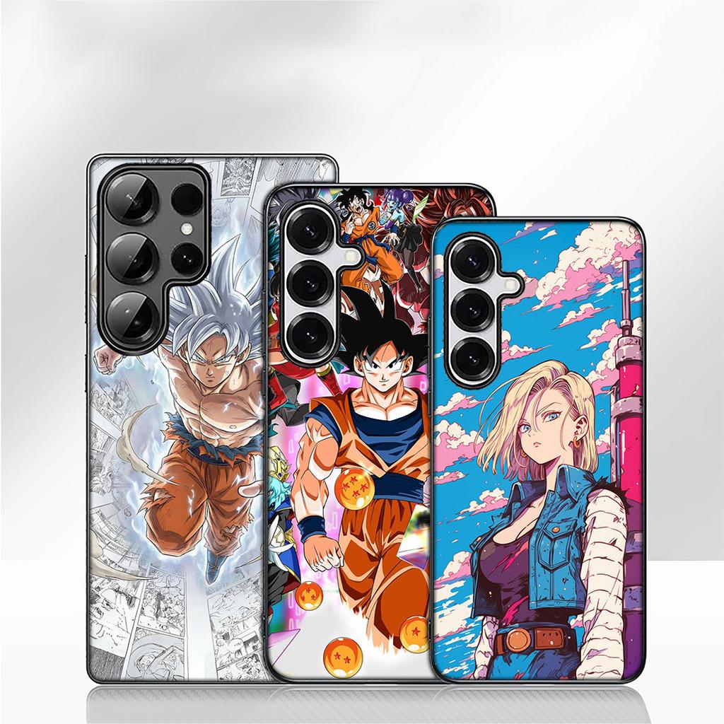 Phone Cover for Xiaomi Redmi Note 14 12 13 ProPlus A3 Pro Plus 12C 13C 14C 5G Case Dragon Gokus Ball Android 18 Casing