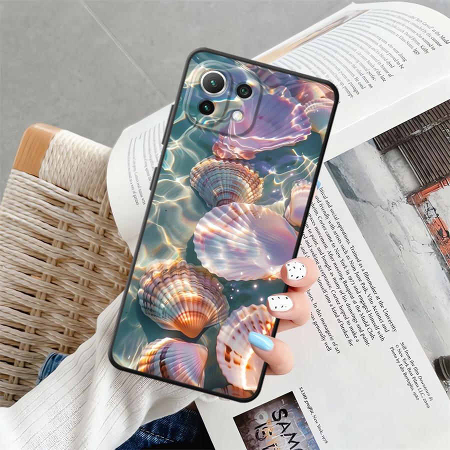 Case for Xiaomi Mi 10T 14 15 Pro 11T 12 11 12X 12T Pro 13 Lite Funda Phone Cover Ocean Scenery Pattern