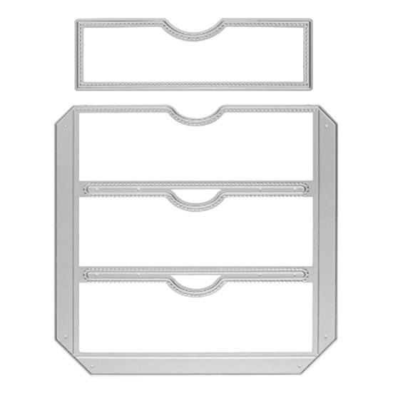 

Шаблон для тиснення. Шовний проріз. Шаблон для кишень. Екологічно чиста вуглецева сталь. Кишенькова колекція. срібний