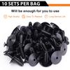 Auto Bumper Trim Door Sill Wheel Arch Clip Retainer for BMW 3 5 7 Series 51118174185 Interior Accessories Car Rivet Clip