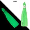 5Pcs/Set 9cm Luminous Soft Octopus-Shaped Fake Baits Faux Lure Fishing Tackle