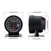 CNSPEED 60mm Water Temperature Gauge 20-120 Celsius with 1 / 8NPT Water Temperature Seal Pipe Sensor Adapter New