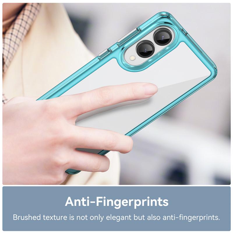 Für Samsung Galaxy S25 Edge Hülle Samsung S25 Edge Hülle TPU Rand Acryl Rückwand Rückseite Handyhüllen Für Samsung S25 Edge Funda