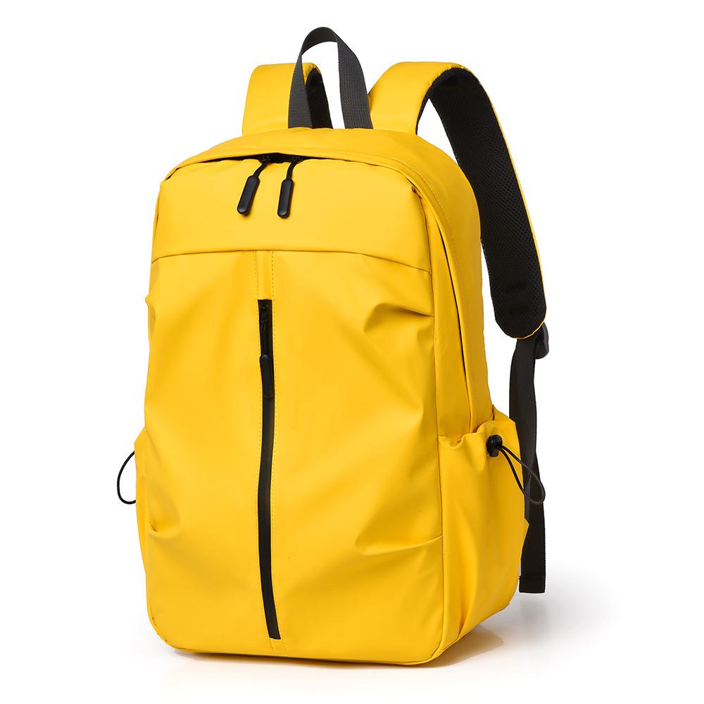 Candy Colored Film Backpack for Men and Women Casual Backpack for Computer Bag Fashionable Large Capacity Travel Bag School Bag