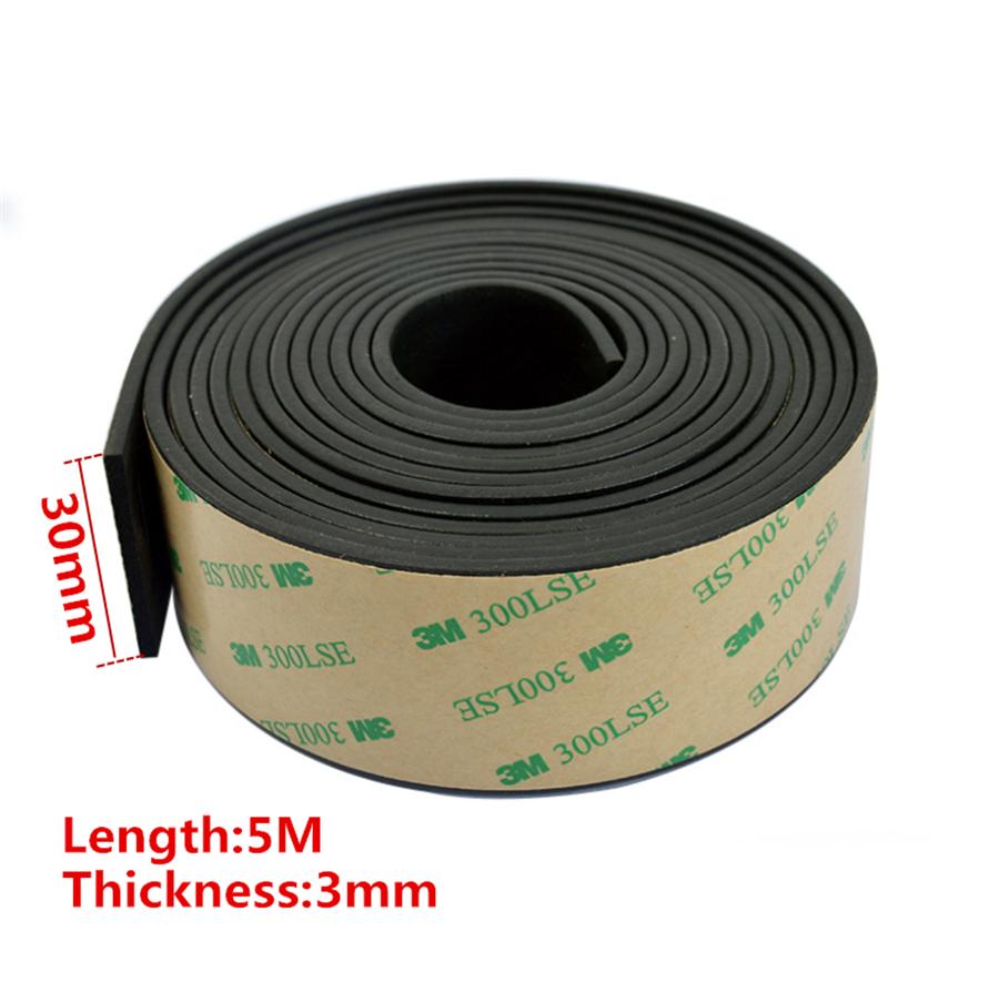1.18" Car SUV Window Windshield Sunroof Seal Rubber Strip Moulding Trim 16.4 FT