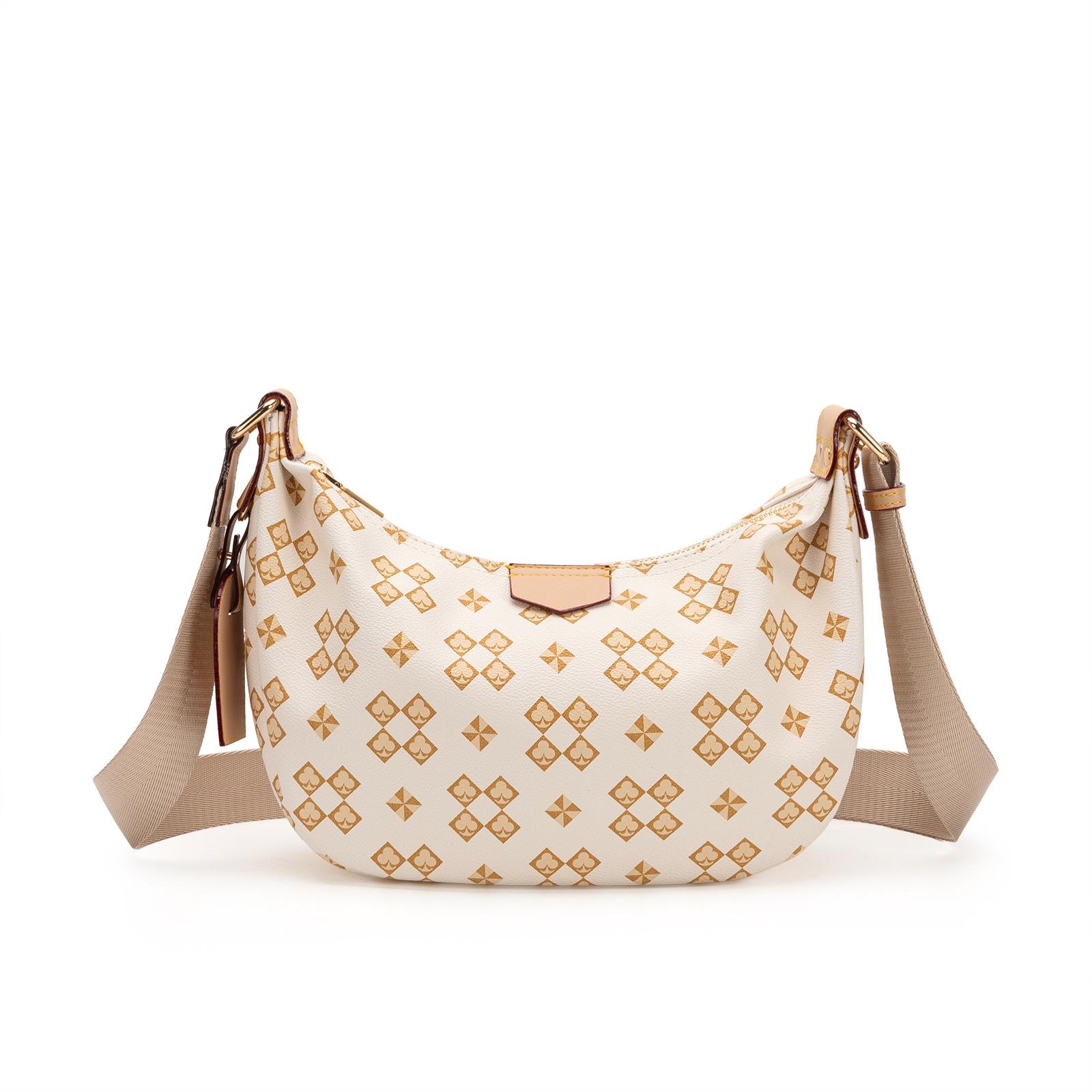 

High quality Check Printed Single Shoulder Underarm Dumpling Bag Casual and Versatile Large Capacity Crossbody Women s Bag