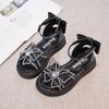 Girls' Summer Sandals New Fashionable Princess Shoes for Children, Soft Sole Beach Shoes for Older and Younger Girls In Summer