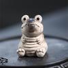 Exquisite Resin Tea Pet Elegant Tea Pet Sculpture Perfect for Tea Shops
